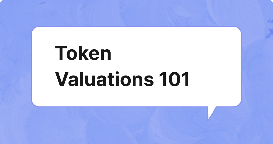 Token Valuations 101 What you should know Pulley